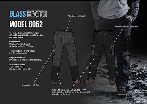 PPE Factory Trousers NOOS 6050