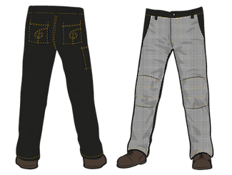 PPE Factory - Trousers-with pocket-6002D-ZAK08 CO-PES + Econyl