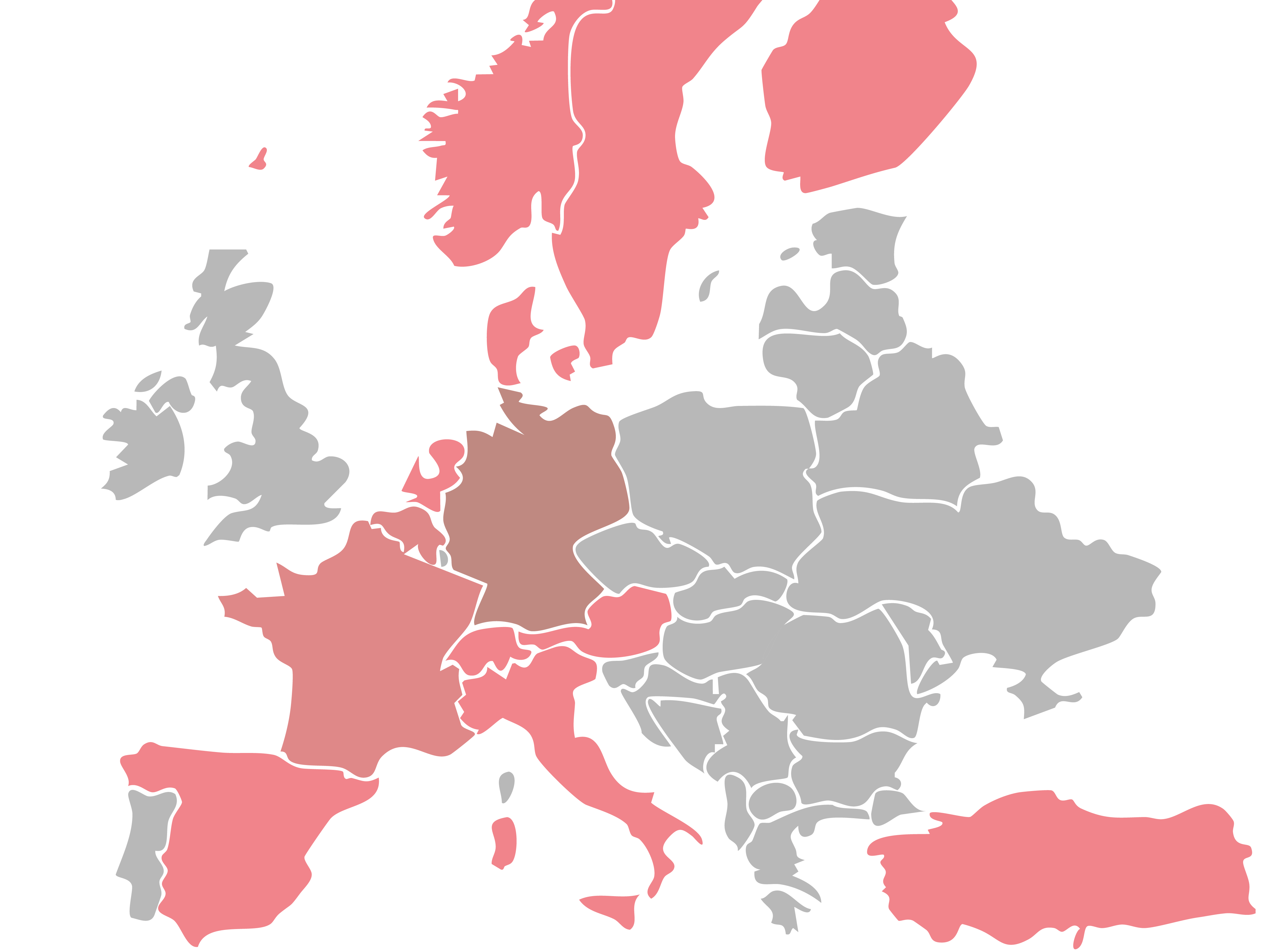 Fire limitation blankets - European countries